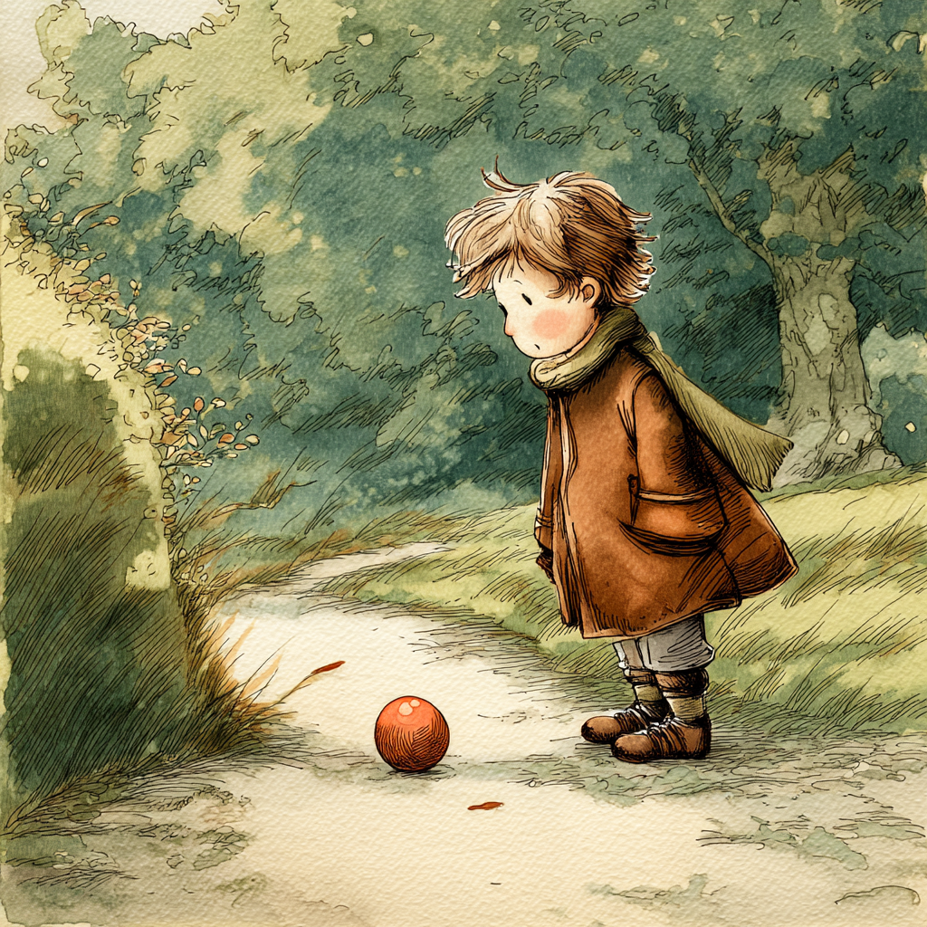 Illustration from "The Ball"