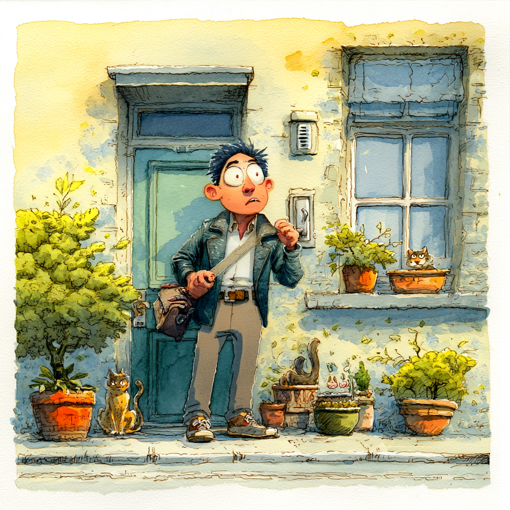 Illustration from "The Lost Key"