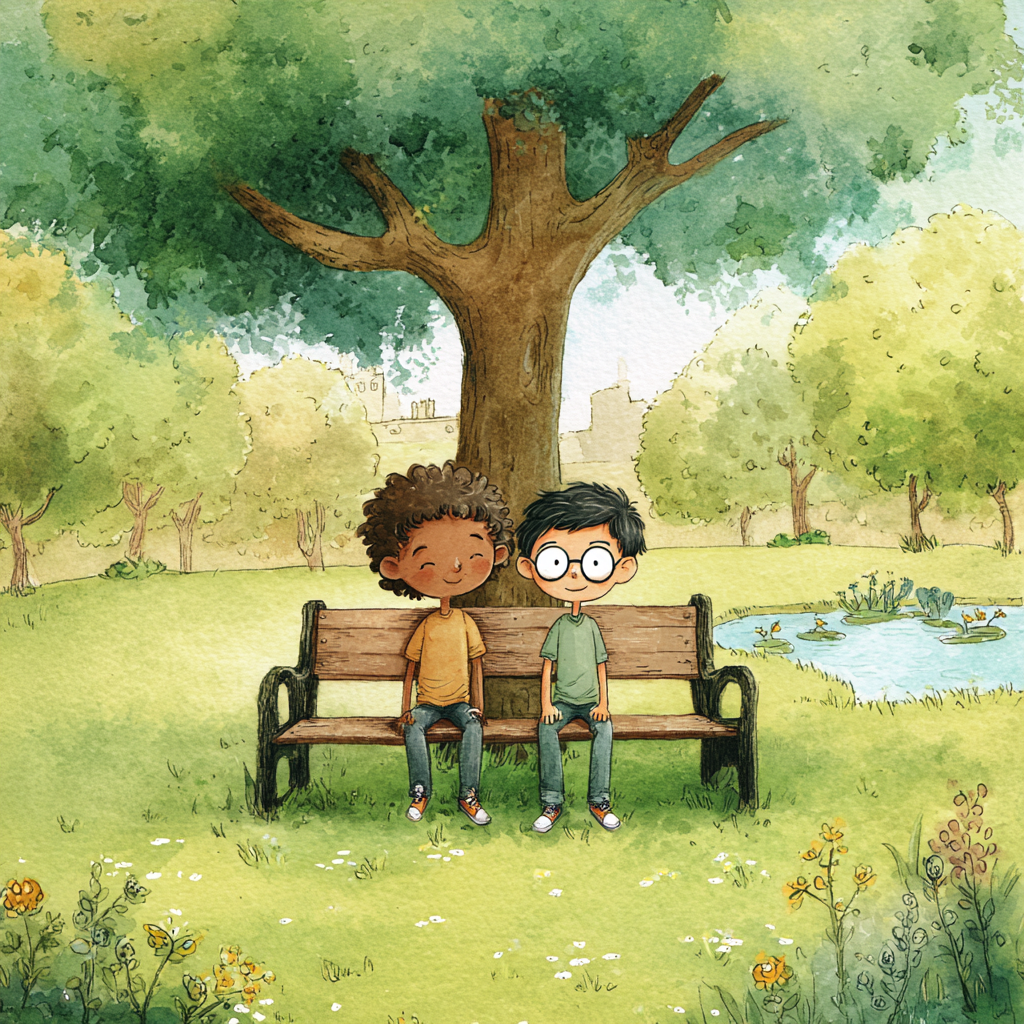 Illustration from "A Promise"