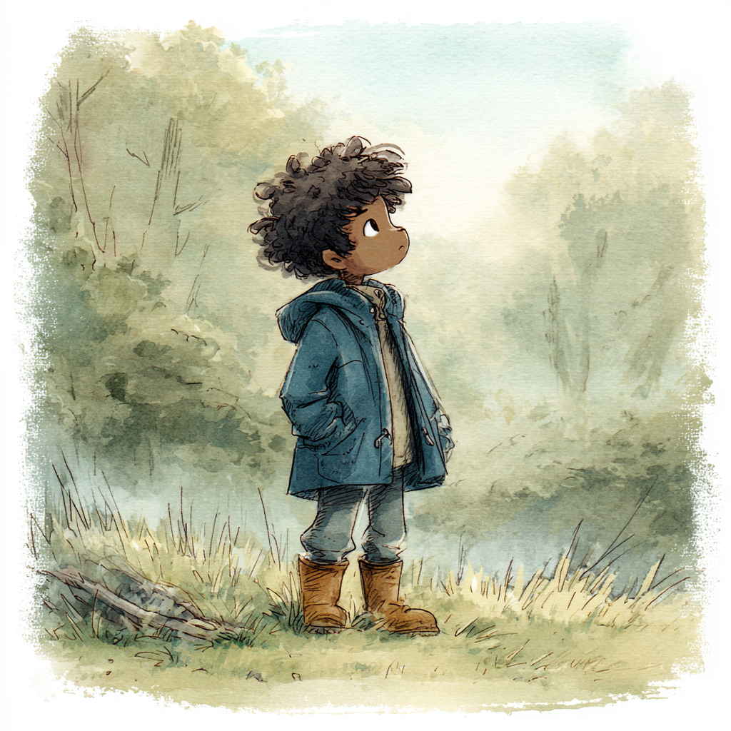 Illustration from "Here and There"