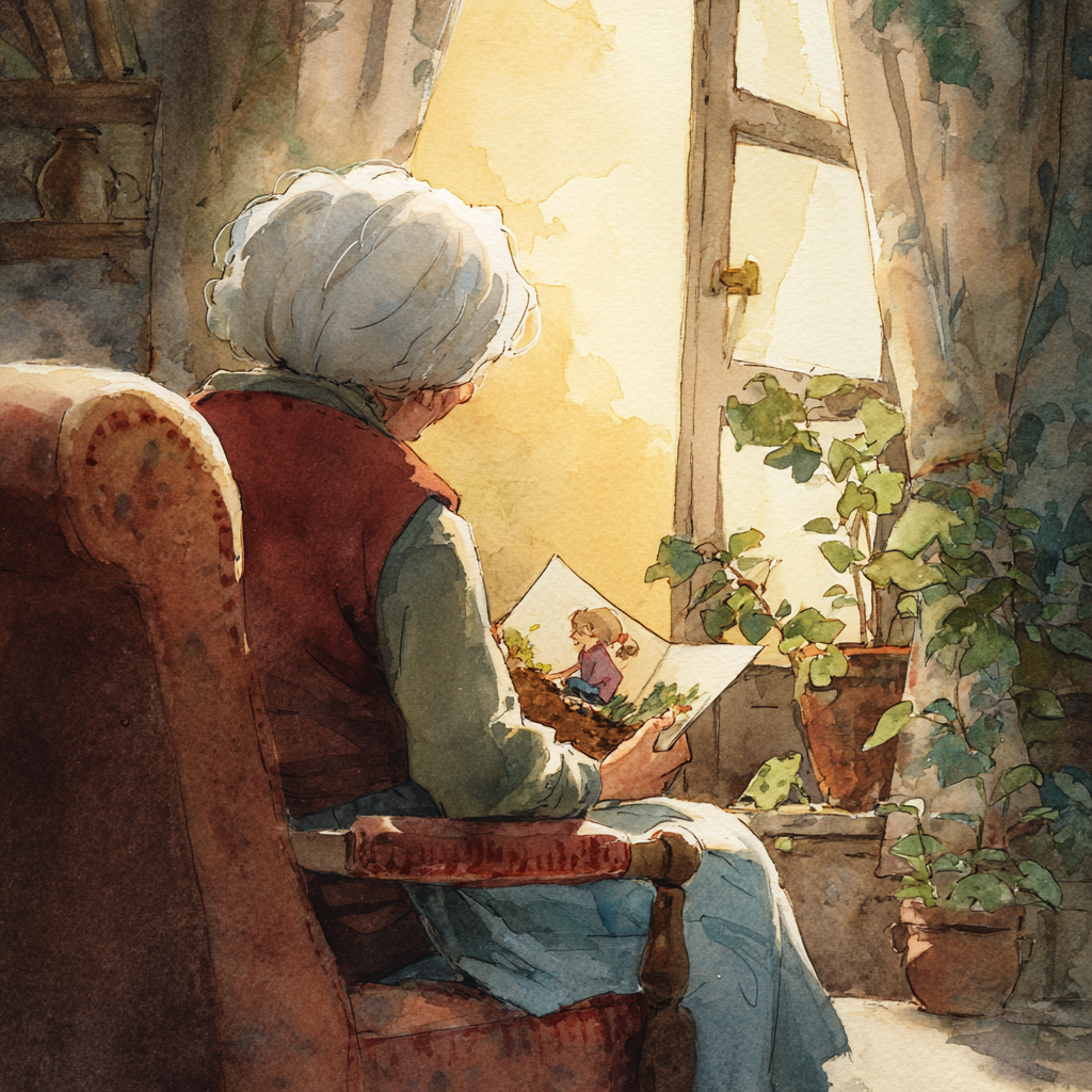 Illustration from "A Window to the Past"