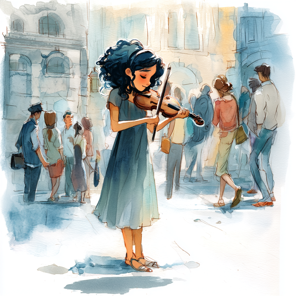 Illustration from "The Musician's Echo"