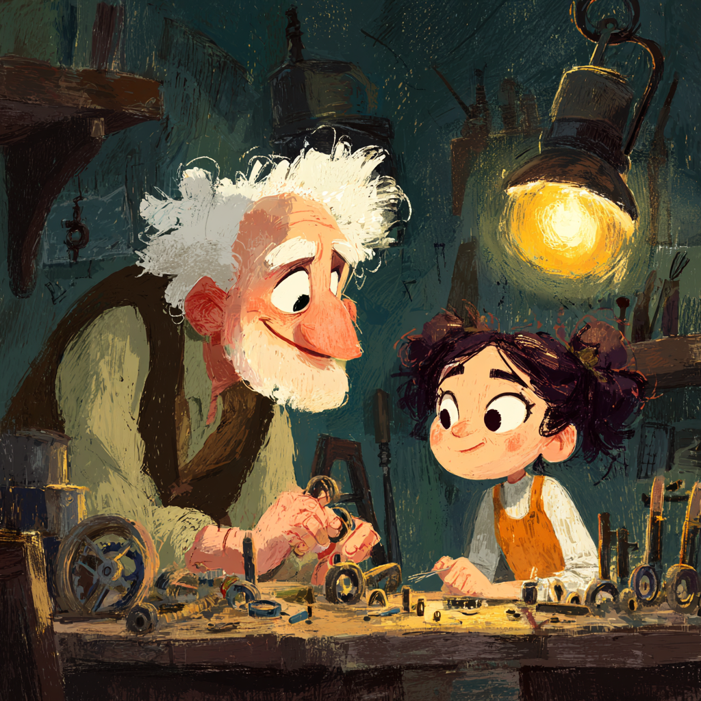 Illustration from "The Watchmaker's Legacy"